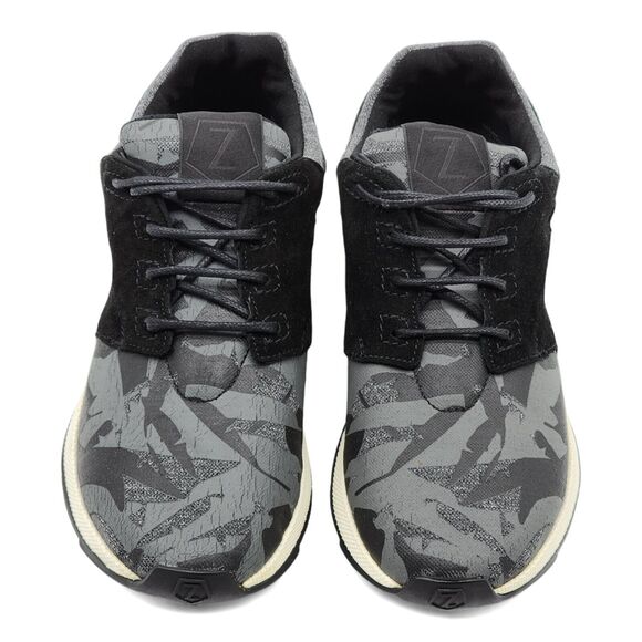 Z Zegna Casual Camouflage Racer Sneakers in Gray 6.5 - Picture 4 of 9